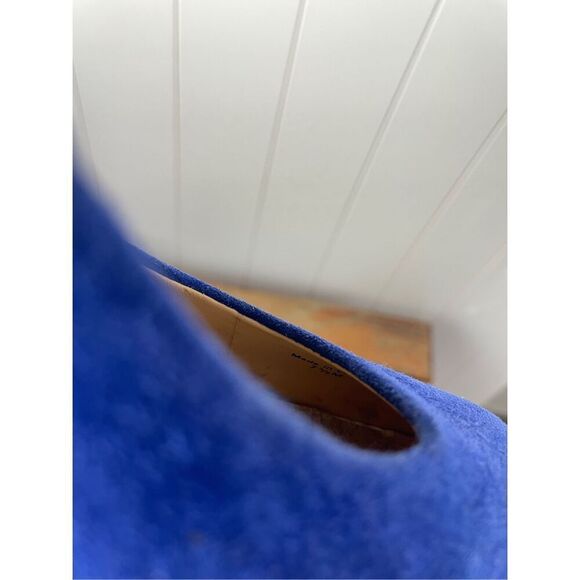 Diane Von Furstenberg Womens Blue Renee‎ Suede Pumps Size 7.5 $298.00 - Picture 8 of 10
